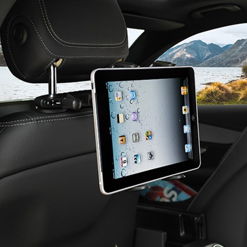 TAB-RSHM7 아콘 슬림그립 차량용 헤드레스트 태블릿 거치대 - 솔로형, 모든 태블릿 기종